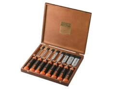 Bahco 434-S8 B/E Chisel Set Of 8 - Beveledge Chisel