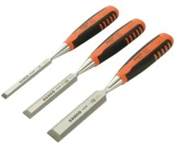 Bahco 424-P Bevel Edge Chisel Set 12,18,25mm - 3 Chisel