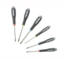 Bahco BE-9886 Ergo Screwdriver Set 6 Piece PZ/PH/FL - 6 Piece Set