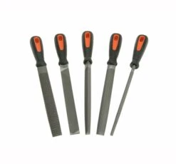 Bahco File Set 5 Piece 1-477-08-2-2 200mm (8in) - 5 Piece Set