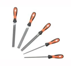 Bahco File Set 5 Piece 1-478-08-1-2 200mm (8in) - 5 Piece Set