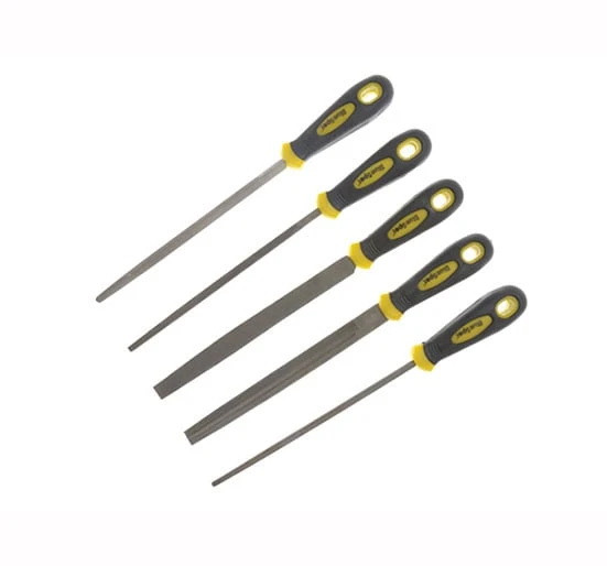 BlueSpot Tools Handled File Set 5 Piece 200mm (8in) - File Set