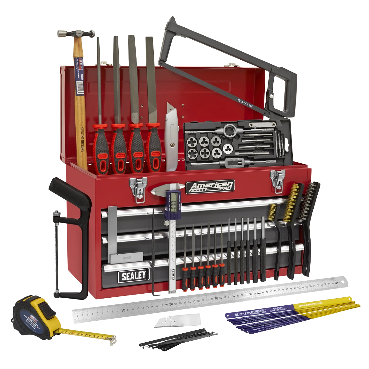 Sealey ENGKIT4 Engineer's Kit 76pc