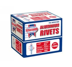 Faithfull Aluminium Rivets 3mm (Pack Of 1000)