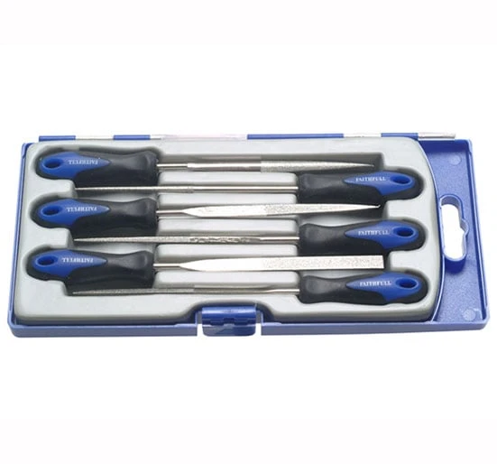 Faithfull Diamond Needle File Set 6 Piece - File Needle