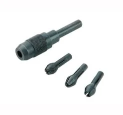 Faithfull Pin Chuck Set - With 3 Collets