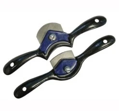 Faithfull Spokeshave Twin Pack (1 Flat And 1 Round) - Spokeshave Carpenter