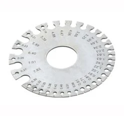 Faithfull Wire Gauge - Metric / Imperial - Wg Rd 3 Gauge Wire