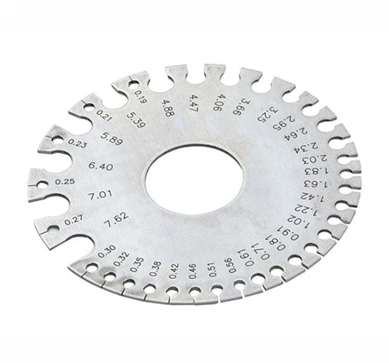 Faithfull Wire Gauge - Metric / Imperial - Wg Rd 3 Gauge Wire