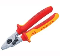 Knipex Cable Shears - Return Spring VDE Grips 165 Mm - VDE Grips 165 Mm
