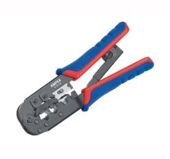 Knipex Crimping Pliers For RJ11 RJ45 Western Plugs - Length 190mm