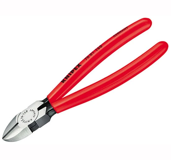 Knipex Diagonal Cutters PVC Grips 70 01