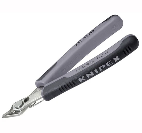 Knipex ESD Electronic Super Knips - Flat 125mm