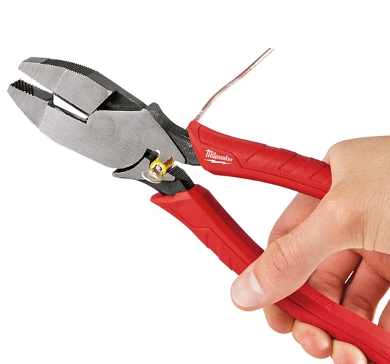 Milwaukee 48226100 Heavy-Duty Linesman Pliers 9in/230mm - 9" Linesman's Pliers
