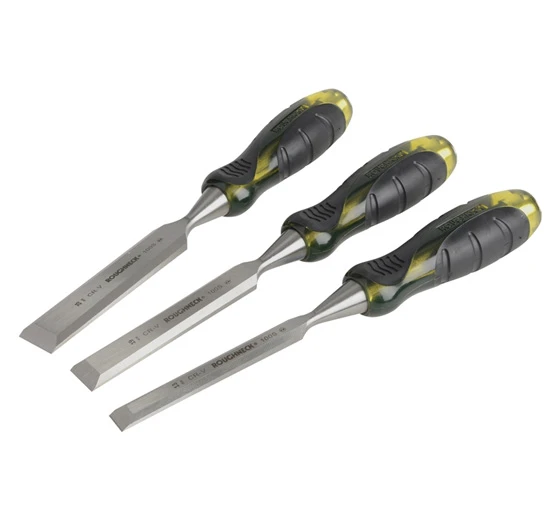 Roughneck Professional Bevel Edge Chisel 3 Piece Set 13, 19 & 25mm - Beveledge Chisel - Image 2