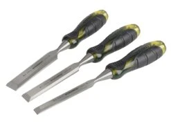 Roughneck Professional Bevel Edge Chisel 3 Piece Set 13, 19 & 25mm - Beveledge Chisel