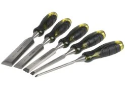 Roughneck Professional Bevel Edge Chisel 5 Piece Set 6, 13, 19, 25 & 32mm - Beveledge Chisel