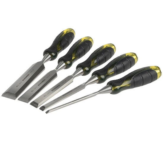 Roughneck Professional Bevel Edge Chisel 5 Piece Set 6, 13, 19, 25 & 32mm - Beveledge Chisel - Image 2