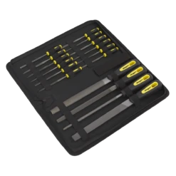 Sealey S05781 File Set 16pc Engineer's & Needle