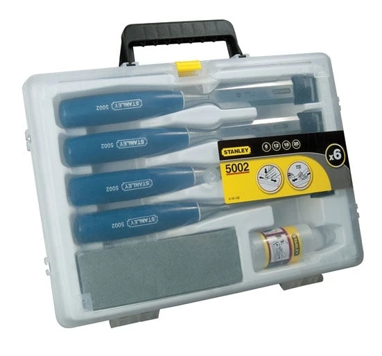 Stanley 4 Piece Chisel Set, Stone And Oil - Chisel Set - Image 2