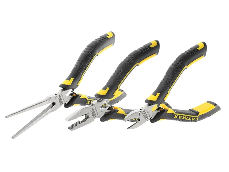 Stanley FatMax Mini Pliers Set, 3 Piece - Image 2