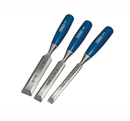 Stanley 5002 Bevel Edge Chisel Set Of 3 - Set Of 3