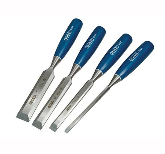 Stanley 5002 Bevel Edge Chisel Set Of 4 - Set Of 4