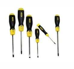 Stanley Cushion Grip Screwdriver Set 6 Piece - 6 Piece Set