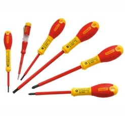 Stanley FatMax Screwdriver Set Insulated Parallel & Pozi 6 Piece