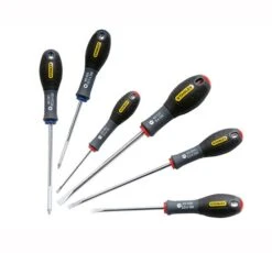 Stanley FatMax Screwdriver Set Parallel / Flared / Pozi 6 Piece - 6 Piece Set