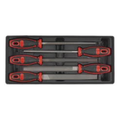 Sealey TBT09 Tool Tray With Engineer’s File Set 5pc