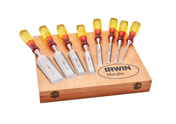 Irwin Marples - 8 Piece Split-Proof Chisel Set - XMS23CHISEL8